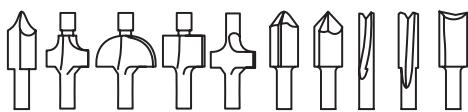 DREMEL 800 - Spiral Cutting Bit - 1
