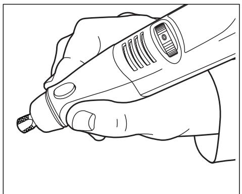 DREMEL 800 - Utilización de la herramenta giratoria sin cordón - 1
