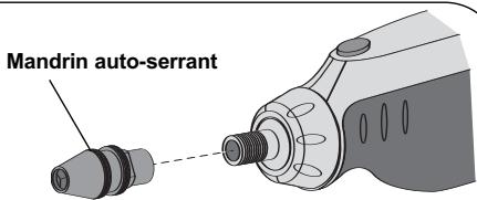 DREMEL 400 XPR - Mandrin auto-serrant - 1