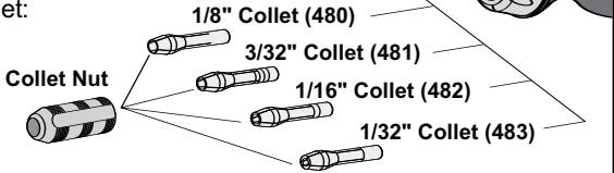 DREMEL 400 XPR - Collets - 1