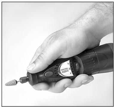 DREMEL 754 - Using the Cordless Rotary Tool - 3