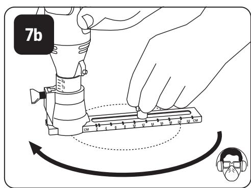 DREMEL 678 LINE CIRCLE CUTTER - 10