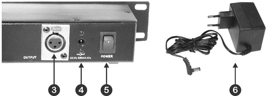 JBSYSTEMS CA-16 - Fonctions (arrière) - 1