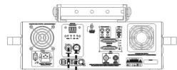 JBSYSTEMS CLUB LASER 7 MK2 - 4) DMX512 MODUS: - 3