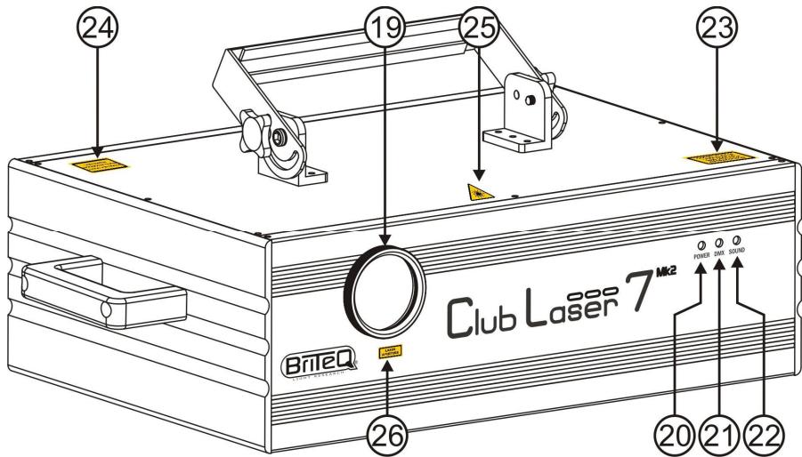 JBSYSTEMS CLUB LASER 7 MK2 - DESCRÊÇÂO: - 3