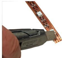 JBSYSTEMS FLEXI LED - Pour connecter le flexiled™ en utilisant des fils soudés : - 1