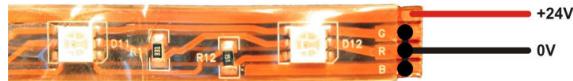 JBSYSTEMS FLEXI LED - Pour connecter le flexiled™ en utilisant des fils soudés : - 3