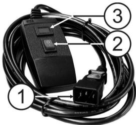 JBSYSTEMS FX 700 - Utilisation avec la commande à distance livrée : - 1