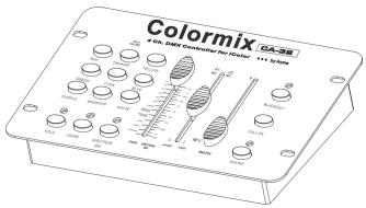 JBSYSTEMS ICOLOR 4 MK2 - - BOTOES MODE/FUNCTION: - 3