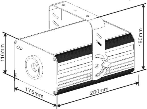 JBSYSTEMS LASER BURST III - ESPECIFICAÇÖES - 1