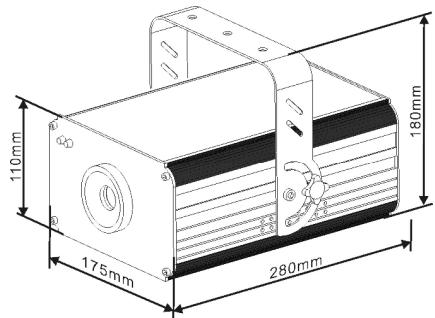 JBSYSTEMS LASER BURST III - SPECIFICATIONS - 1