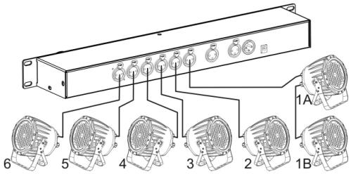JBSYSTEMS LED DIRECTOR - STAR CONFIGURATION - 1
