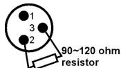 JBSYSTEMS LED MANAGER - Elektrische installment in DMX-mode: - 4