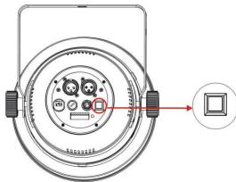 JBSYSTEMS LED PAR 64 - How to set the DIP-switches to obtain the right starting address: - 2