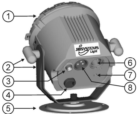 JBSYSTEMS LED SPOT - BESCHREIBUNG - 1