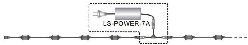 JBSYSTEMS LED STRING RGB - LS-POWER-7A - 2