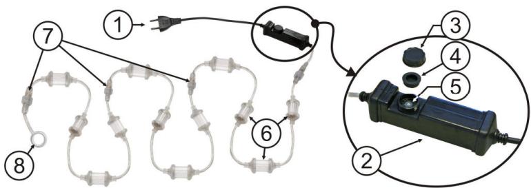 JBSYSTEMS LED STRING WHITE - BESCHRIJVING: - 1
