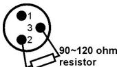 JBSYSTEMS MINI LED MANAGER - Elektrische Installation im DMX-Modus: - 2