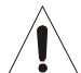 JBSYSTEMS MINI LED MANAGER - CAUTION - 3
