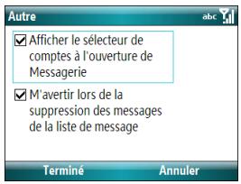 PALM TREO 500 - Date et heures dans la liste de - 3