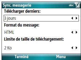 PALM TREO 500 - Sélectionnez l'une des options ci-après. - 1