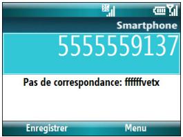 PALM TREO 500 - Premier appel - 2