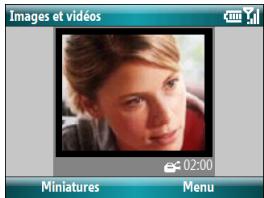PALM TREO 500 - Enregistrement d'une vidéo - 1