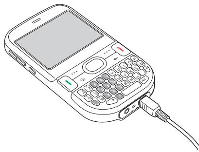 PALM TREO 500 - Synchronisation au moyen du câble desynchronisation - 1