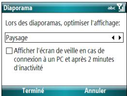 PALM TREO 500 - Personnalisation des paramètres de votre appareil photo - 2