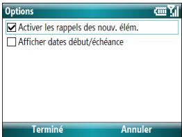 PALM TREO 500 - Personnalisation des tâches - 1