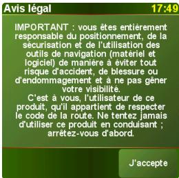 PALM GPS NAVIGATOR 3301 - Activation du logiciel navigator - 5