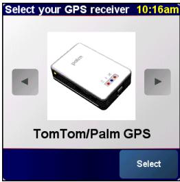 PALM GPS NAVIGATOR 3301 - 完成NAVIGATOR软件设置 - 2