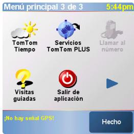 PALM GPS NAVIGATOR 3301 - Salir de NAVIGATOR - 1