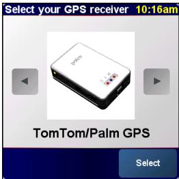 PALM GPS NAVIGATOR 3301 - Concluar a configuração do software NAVIGATOR - 2