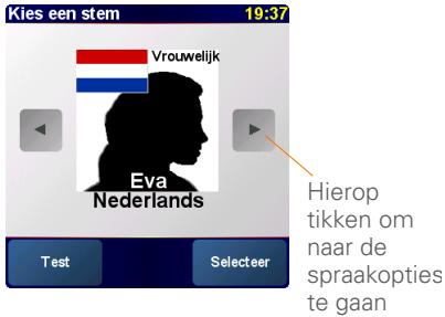 PALM GPS NAVIGATOR 3301 - Basisinstellungen voor NAVIGATOR selectoren: - 2