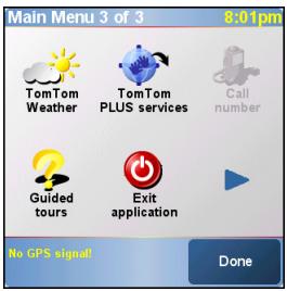PALM GPS NAVIGATOR 3301 - 結束 NAVIGATOR - 1
