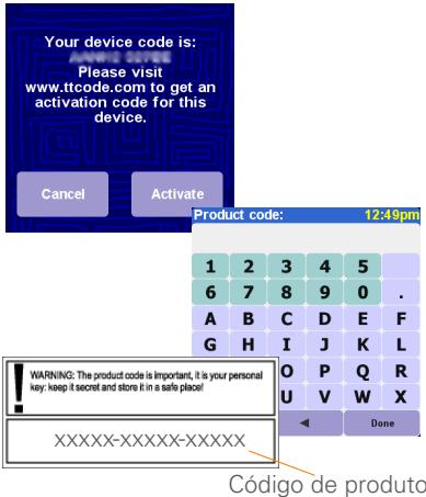 PALM GPS NAVIGATOR 3301 - Ativar o software NAVIGATOR - 1
