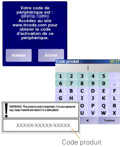 PALM GPS NAVIGATOR 3301 - Activation du logiciel navigator - 1