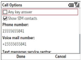 PALM TREO 500V VODAFONE - What's my number? - 1