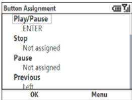 PALM TREO 500V VODAFONE - Customising Windows Media Player Mobile - 2