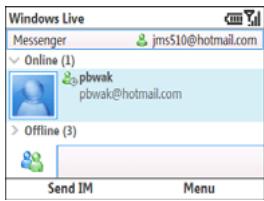 PALM TREO 500V VODAFONE - Using Windows Live Messenger BEFORE YOU BEGIN - 1