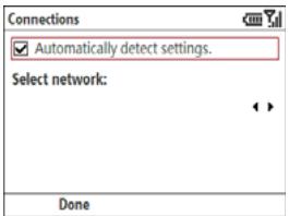 PALM TREO 500V VODAFONE - Customising your Internet Explorer Mobile settings - 2