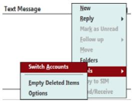 PALM TREO 500V VODAFONE - Selecting menu items - 2