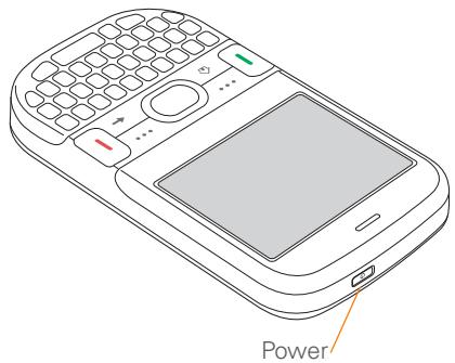 PALM TREO 500V VODAFONE - Back view - 2