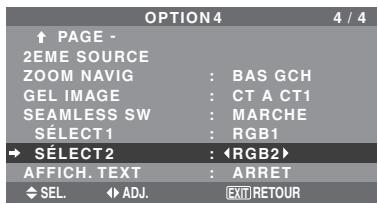 NEC 42XM5 - Commutation rapide de la source d'entrée - 1