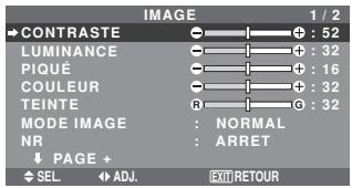 NEC 42XM5 - Réglage de l'image - 1