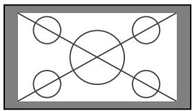 NEC 42XM5 - Quando "TAM. IMAGEM" está definido para "DESLIG." - 2