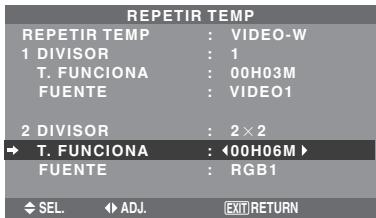 NEC 42XM5 - - Configuración deVIDEO-W - 1