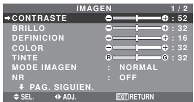 NEC 42XM5 - Funciones de Menu - 4