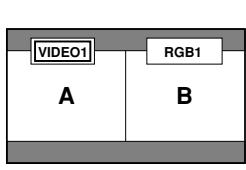 NEC 42XM5 - Affichage de deux images en même temps sur l'écran - 2